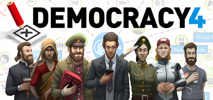 民主制度4 Democracy 4 v1.66版|集成新DLC+民主制度3 Democracy 3 v1.34版|集成全DLC|官方简体中文